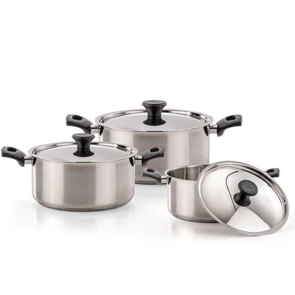 סט סירים 6 חלקים - EVERYDAY+ STAINLESS