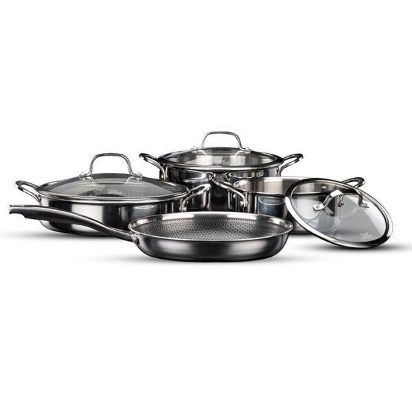 סט סירים 7 חלקים - HYBRID PAN