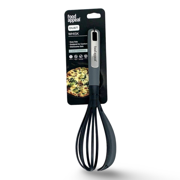 מטרפה ידנית עם קצה מסיליקון למניעת שריטות DUET