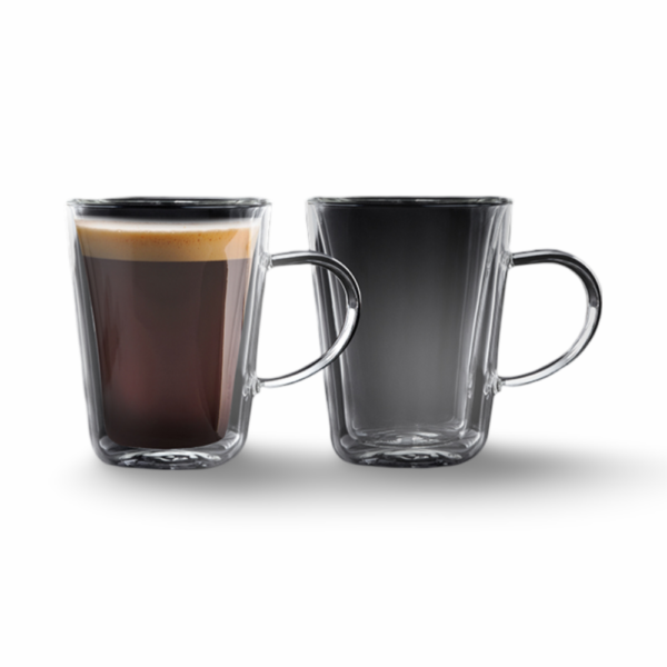 סט 2 כוסות דופן כפולה 100 מ"ל KENYA