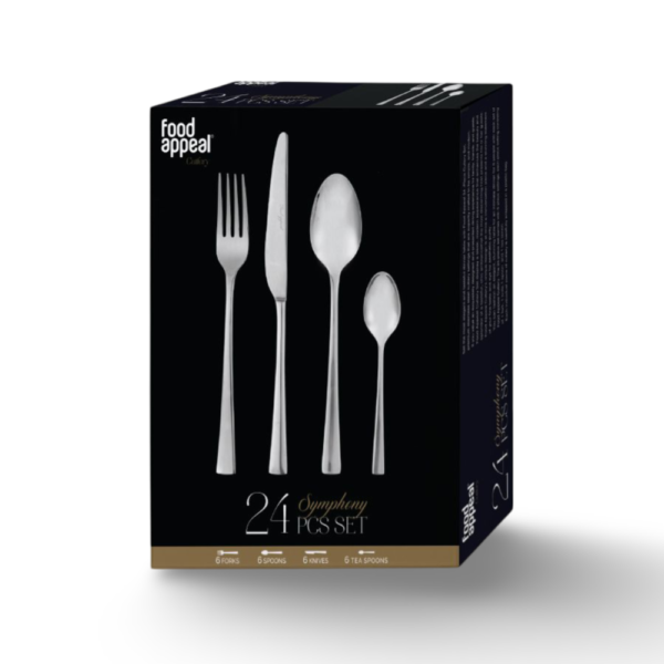 סט סכו"ם יוקרתי 24 חלקים SYMPHONY