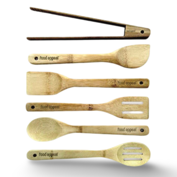 שישיית כלי ששת מבמבוק איכותי MINERAL