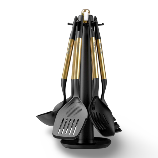 מעמד כלי ששת מסתובב 7 חלקים GOLD URBAN