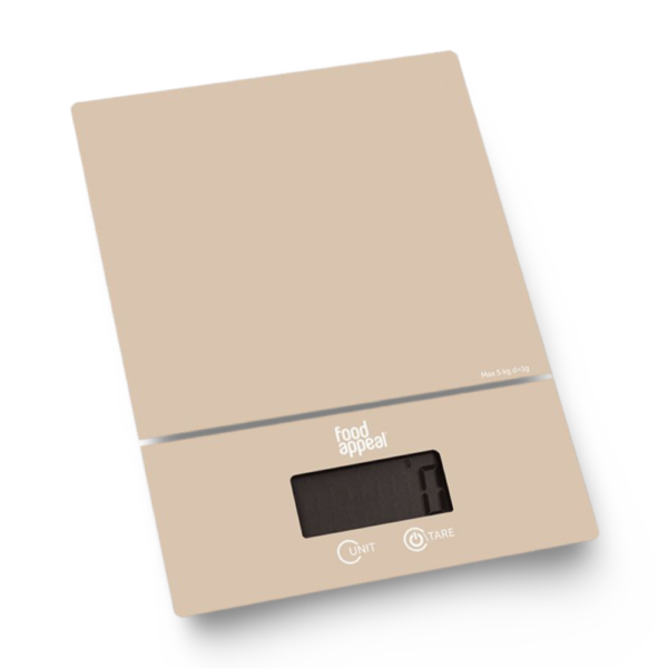 משקל מטבח דיגיטלי 5 ק"ג Macaroon קרם