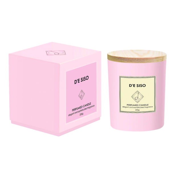 קלאסיק דה סיסו נר ריחני ורוד