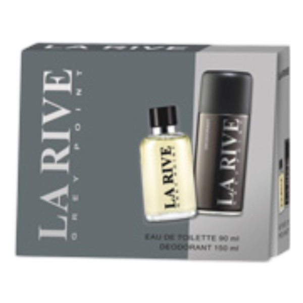 סט לה ריב גריי פוינט בושם לגבר + דאו