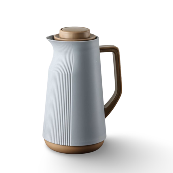 טרמוס פלסטיק אפור 1 ליטר AL-SULTAN