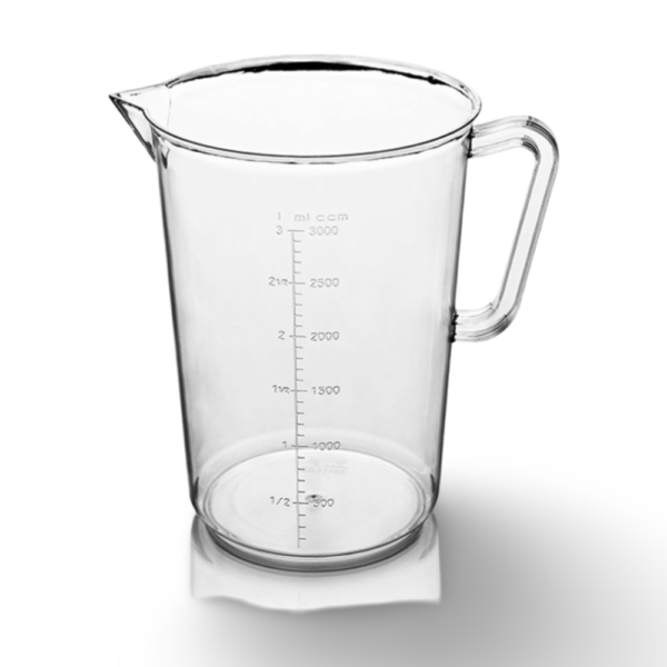 כד מידה פוליקרבונט 3 ליטר