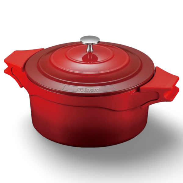 סיר יציקת אלומניום 32 אדום RETRO