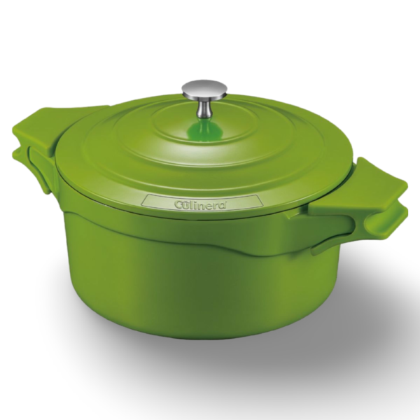 סיר יציקת אלומניום 32 ס"מ ירוק RETRO