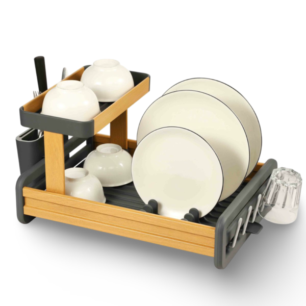 מייבש כלים קומה וחצי דימוי עץ CULINERA