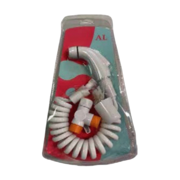 מתז ספירלה לבן כולל ברז