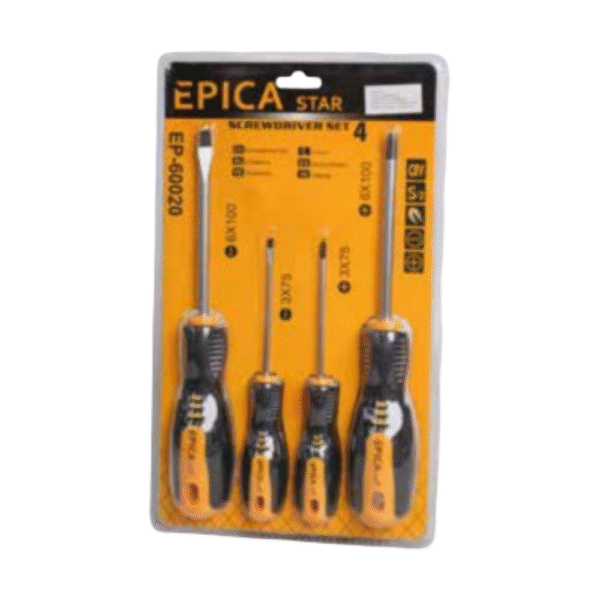 סט מברגים 4 יח׳