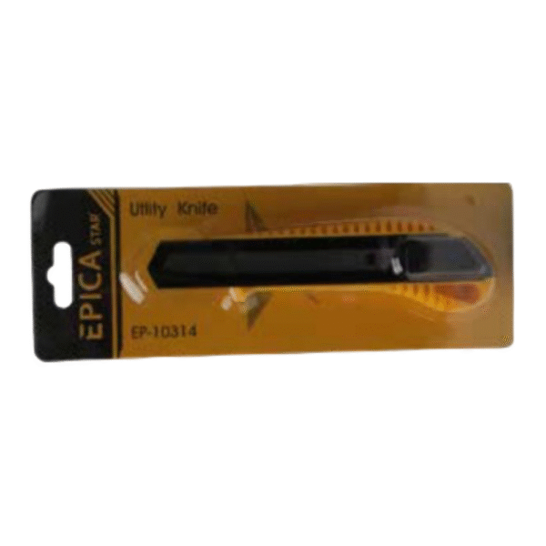 סכין טפט רחב צהוב