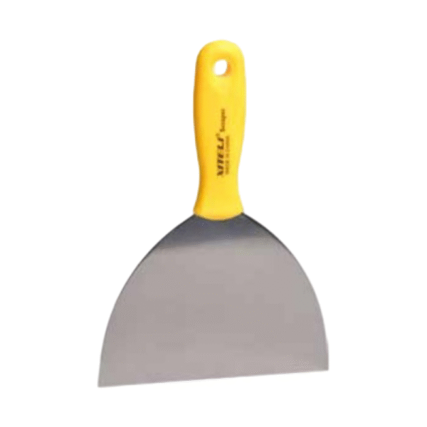 שפכטל ניקל 3״ ידית צהובה