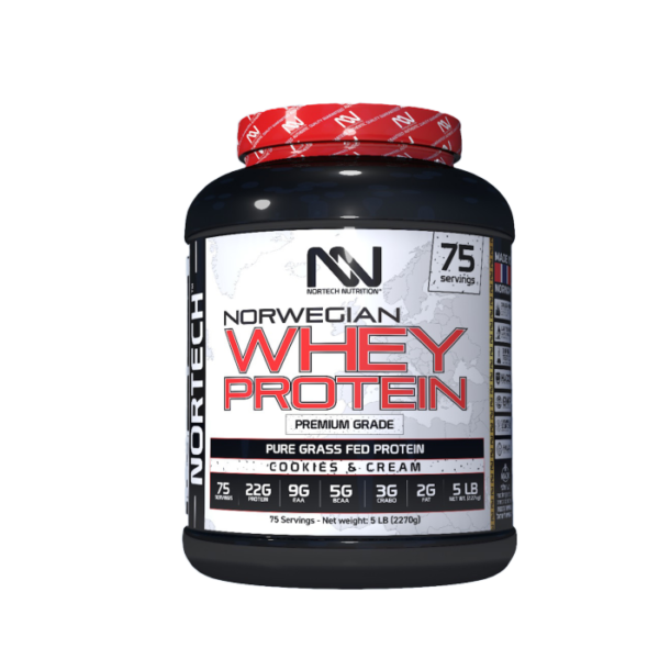 Nortech Nutrition – Norwegian whey protein 2.27kg