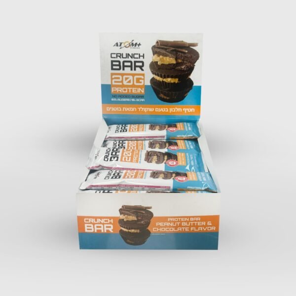ATOM+ Protein Bars – מארז 18 יחידות