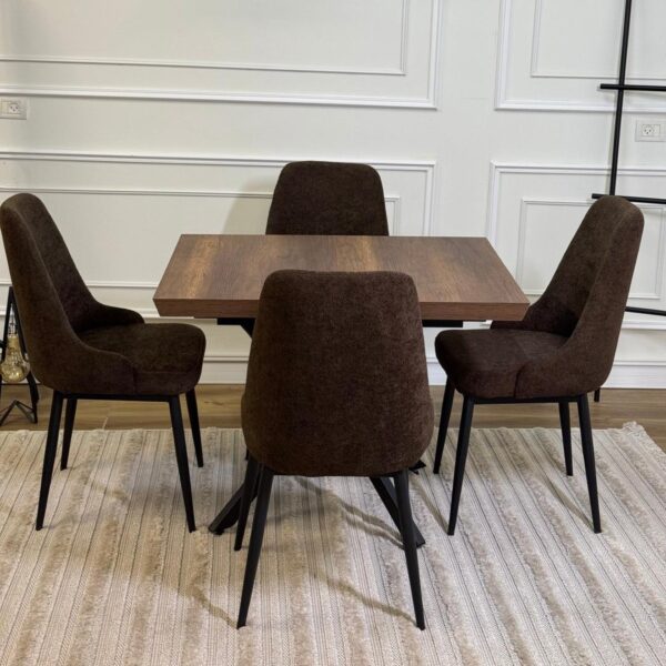 פינת אוכל אופק כוללת 4 כסאות מיקה בוקלה